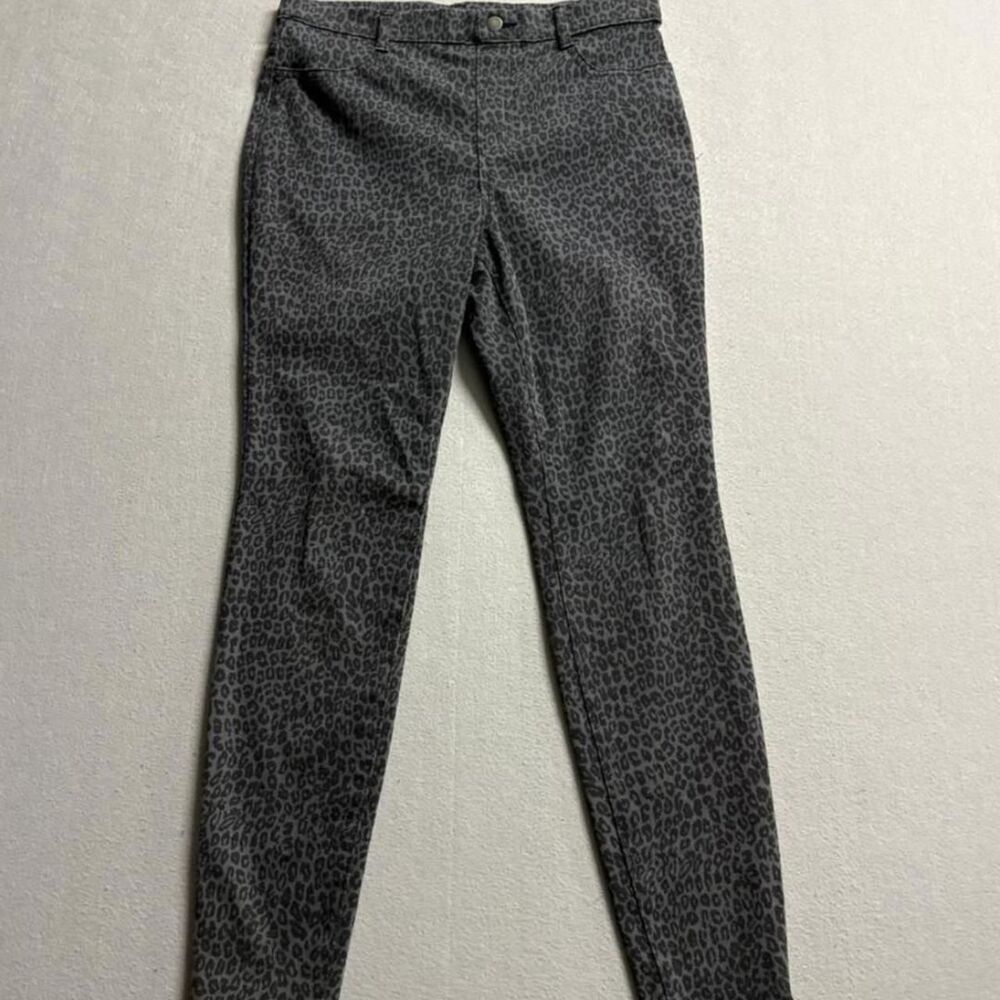 Time-and-tru Women's Grey and Black Trousers